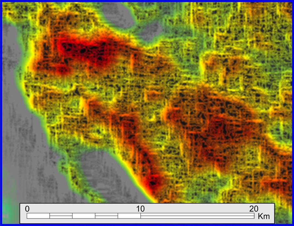 Direct Hydrocarbon Mapping in the Onshore Basins of Mexico